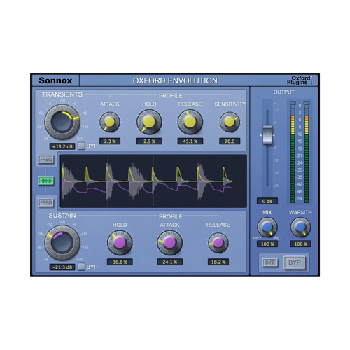 Sonnox Oxford Envolution GUI