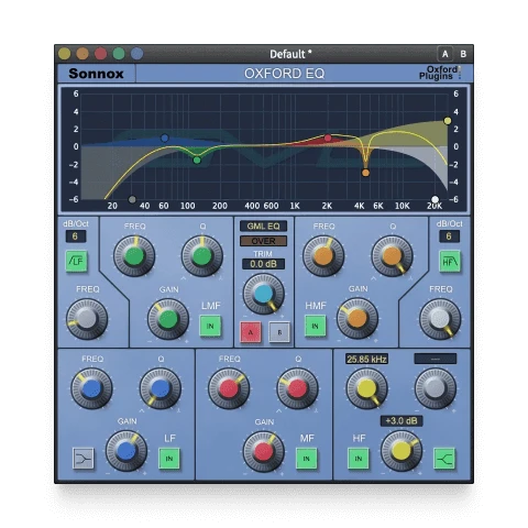 Oxford GML EQ Plugin