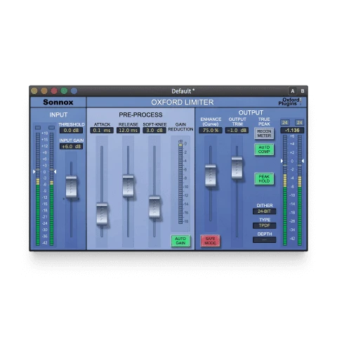 Oxford Limiter Plugin
